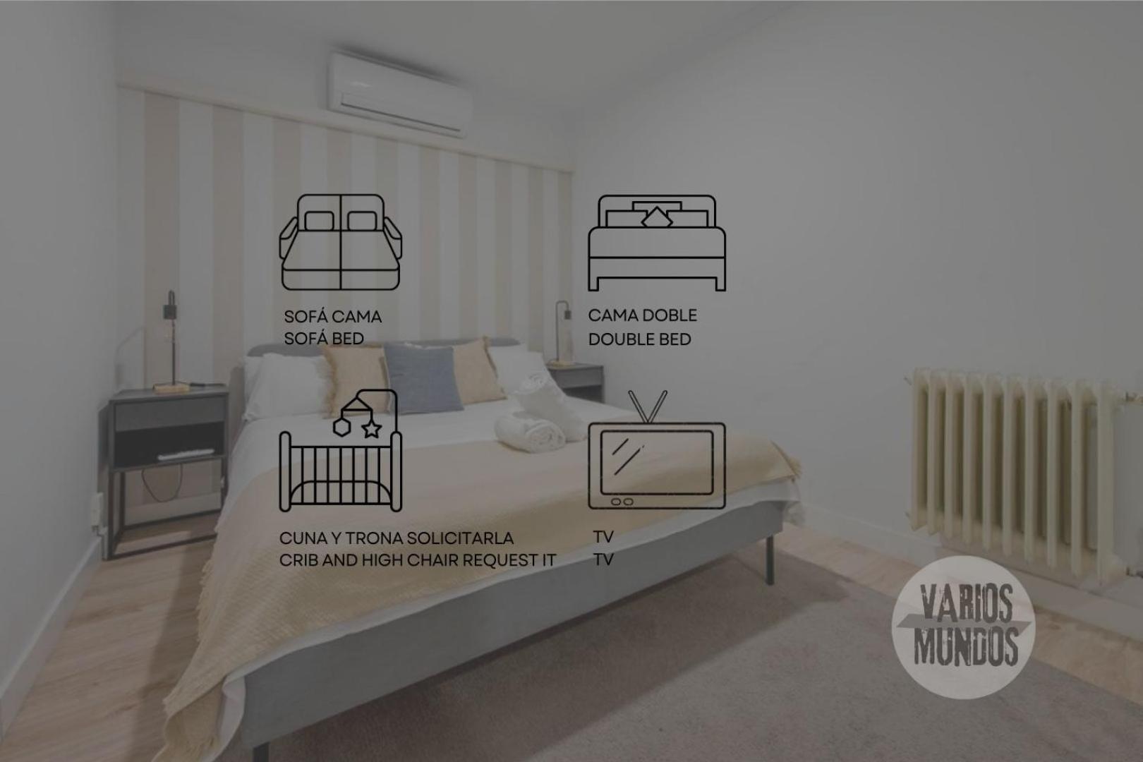 Nuevo Apt De 9Pax En La Cava Alta Centro De Madrid E1 מראה חיצוני תמונה